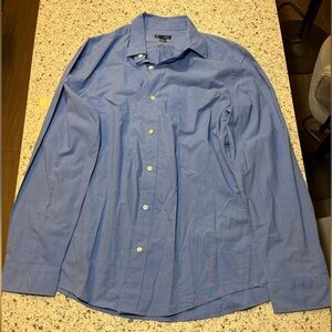 GAP Men's Casual Blue Button Down Shirt